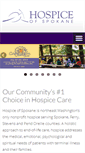 Mobile Screenshot of hospiceofspokane.org